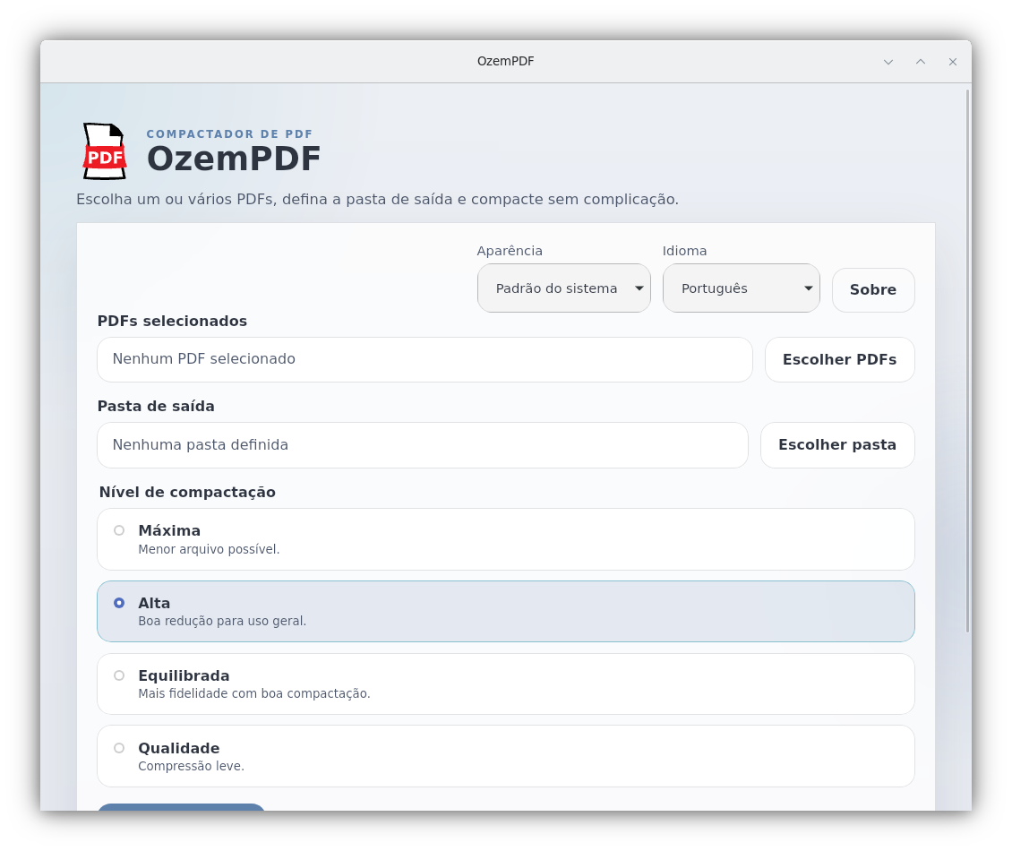 OzemPDF screenshot